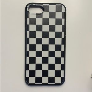 Brandy Melville checkered iPhone 7/8 case